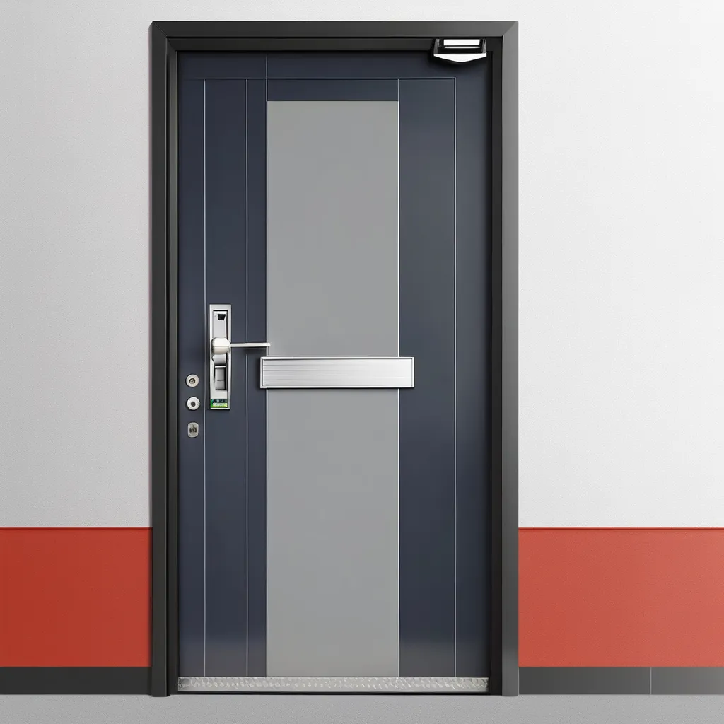 Double Leaf Shutter Clean Room Door: Prepainted GI Sheet